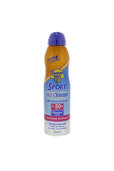 Banana Boat Cool Zone Sunscreen Lotion Spray SPF 50