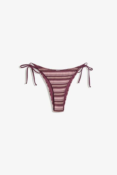 Bershka Striped bikini bottoms