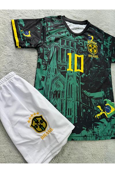 formenza ДЕТСКА ТЕНИСКА С ШОРТИ И СПЕЦИАЛЕН ДИЗАЙН NEYMAR JR 10
