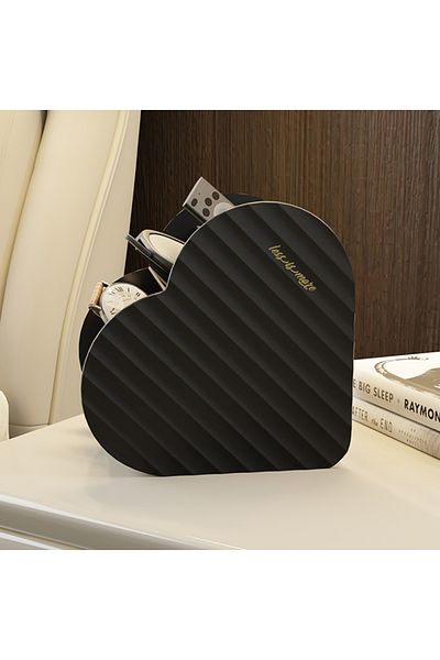 OEM Heart makeup brush holder, Black
