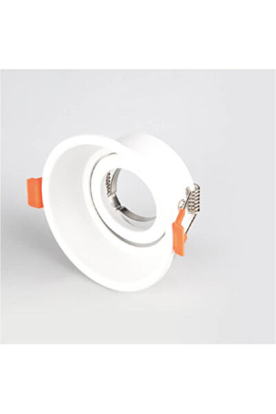 Cata PANTER TEKLİ METAL KASA (BEYAZ) YUVARLAK