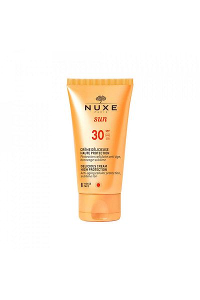 Nuxe Cremă de față anti-îmbătrânire Sun Delicieuse Visage SPF 30, 50 ml, protecție solară, 50 ml