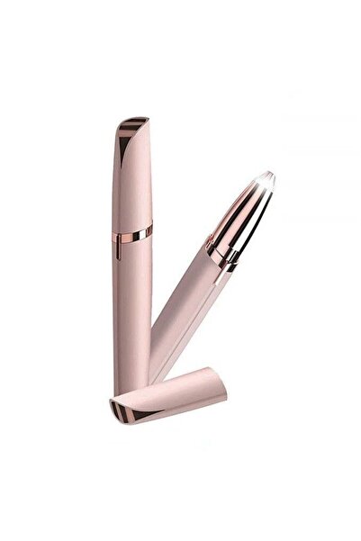 HOZRO Mini Epilator Hozro, pentru Sprancene, Cu Lumina LED, Design Compact si Elegant, Culoare Roz