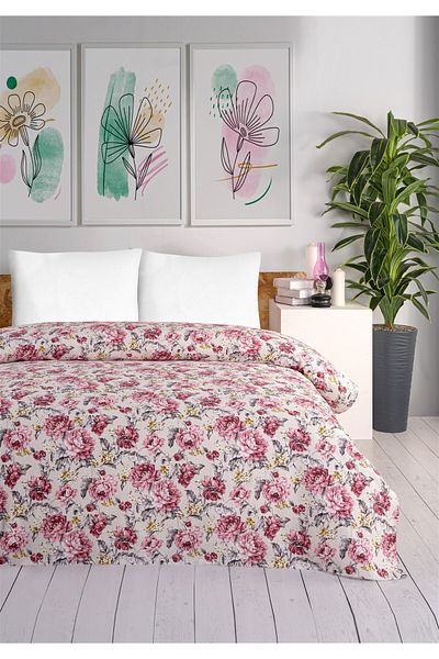Evim Soren Double Pique Glam Dark Pink 200X230 cm