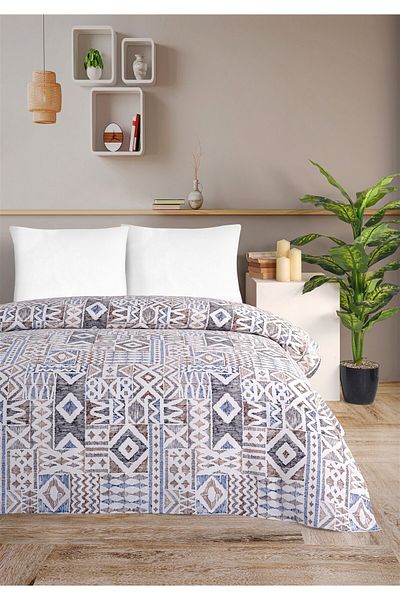 Evim Soren Double Pique Homas Brown 200X230 cm