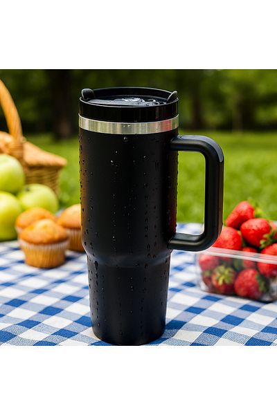 Coverzone Professional 304 Stainless Steel Hot and Cold Tea Coffee Thermos Stainless Steel 1.2L X55