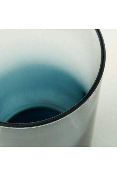 Bella Maison Colored Set of 3 Soft Drink Glasses Blue (510 Cc)
