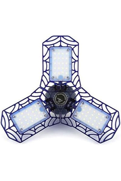 HOZRO LED lamp with 3 movable arms, HOZRO, power 30W, 36 LEDs, Bulb Lighting for indoor Garage/Depot