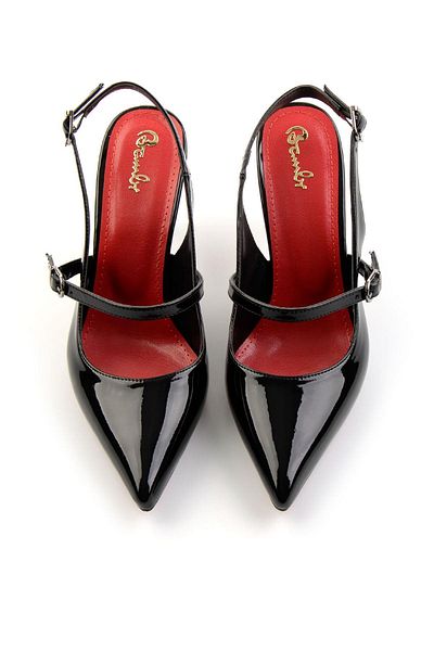Bambi Pantofi cu toc clasici de damă negri K01231432408
