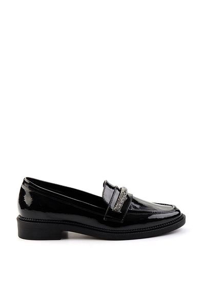 Bambi Μαύρα Γυναικεία Παπούτσια Loafer K01474090108