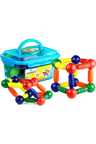 Evelise Σετ κατασκευής Magnastix με μαγνήτες