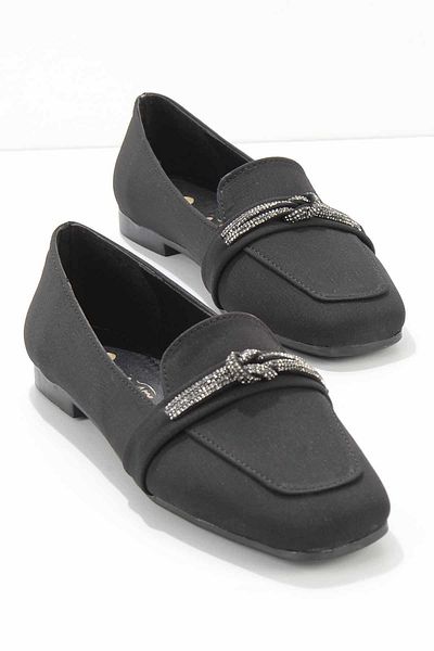 Bambi Matte Black Women's Ballerina Ballerina K01641166638