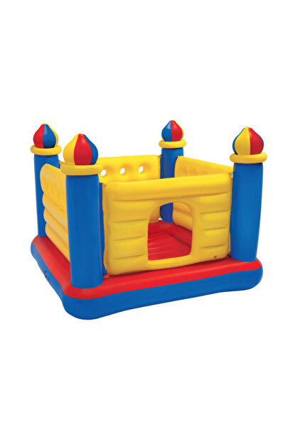 Intex Надуваема детска площадка - Jump-o-Lene, надуваем замък, 175 x 175 x 13...