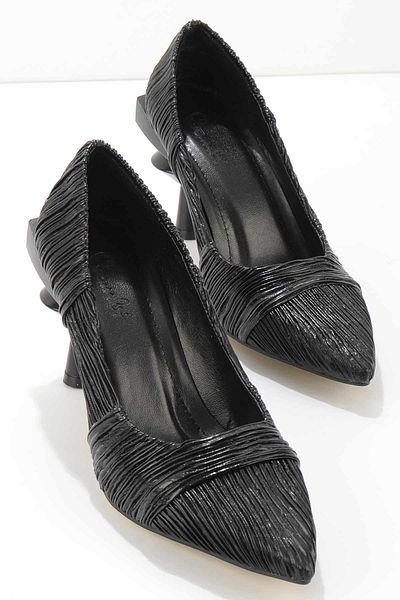 Bambi Pantofi cu toc clasici de damă negri K 01188125142