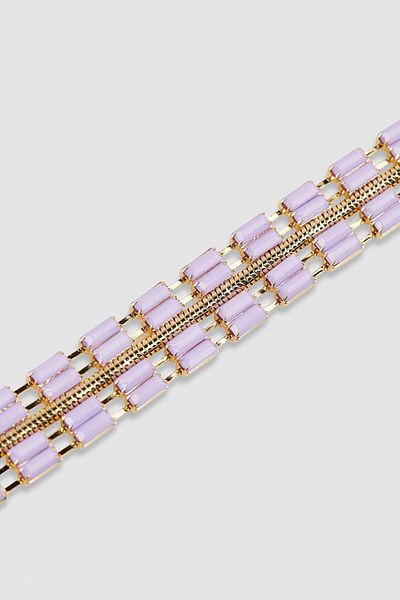Patrizia Pepe CEREMONY BRACELET - PATRIZIA PEPE - ONE SIZE, CORAL