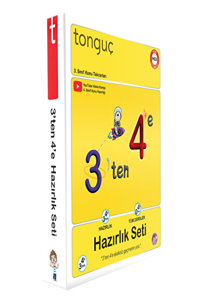 Tonguç Yayınları 3'ten 4'e Hazırlık Seti