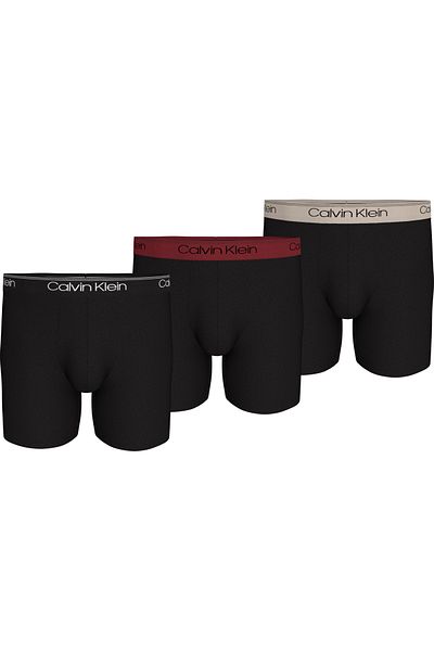 Calvin Klein Men Multicolored Boxer Brief Pack of 3