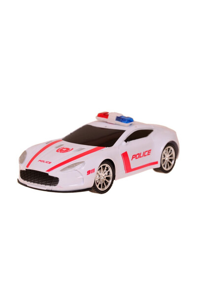 Evelise Περιπολικό της αστυνομίας με τηλεχειριστήριο, κόκκινο