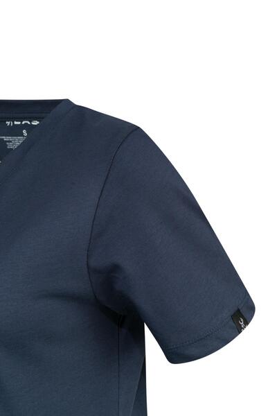 2AS Alone Baskılı V Yaka Kadın T-Shirt 413