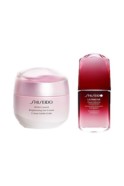 Shiseido Set de îngrijire a pielii împotriva petelor pigmentare Shiseido White Lucency Duo Daily, Set