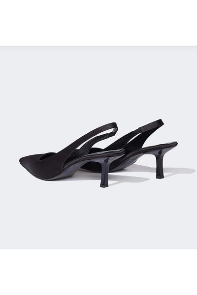 Lion Women's Satin Simple Stylish Elastic Evening Shoes