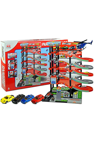 Evelise Πολυώροφο πάρκινγκ 5 επιπέδων στο Malipen με αυτοκίνητα και ελικόπτερο