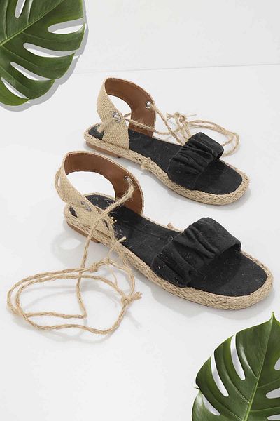 Bambi Black Women's Sandals K05874060202