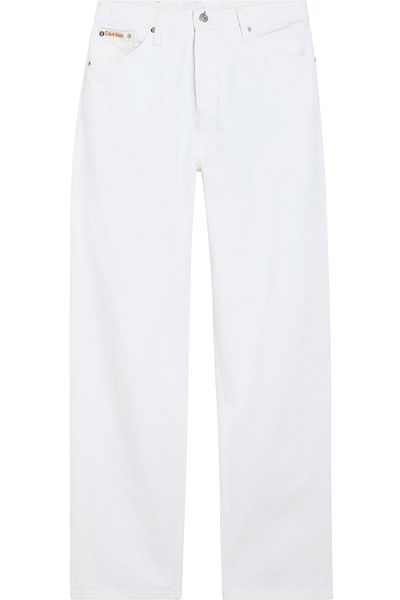 Calvin Klein Women Denim Light White 90'S Loose Jeans