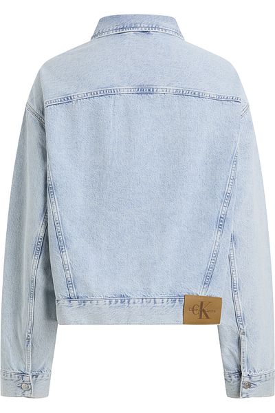 Calvin Klein Calvin Klein Women Denim Light Blue Boxy Denim Jacket