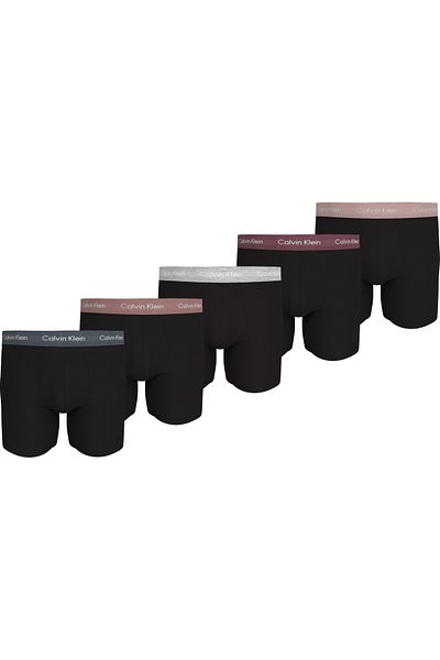 Calvin Klein Men Multicolored Boxer Brief Pack of 5