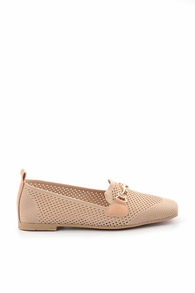 Bambi Nude Knitwear Women's Ballerinas K01576070282