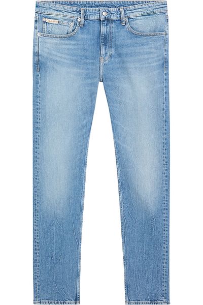Calvin Klein Men Denim Medium Blue Slim Tapered Jeans