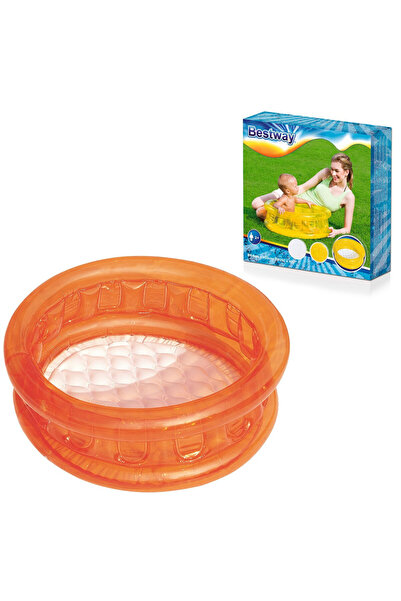 BESTWAY φουσκωτή παιδική πισίνα, πορτοκαλί