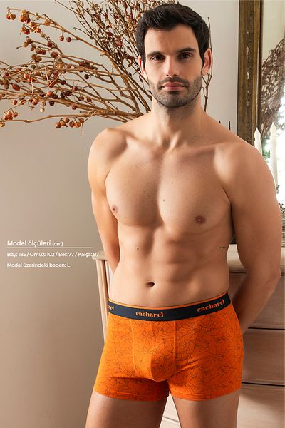 Cacharel 1339 Ανδρικά μοτίβα Lycra Boxer 3 Pack