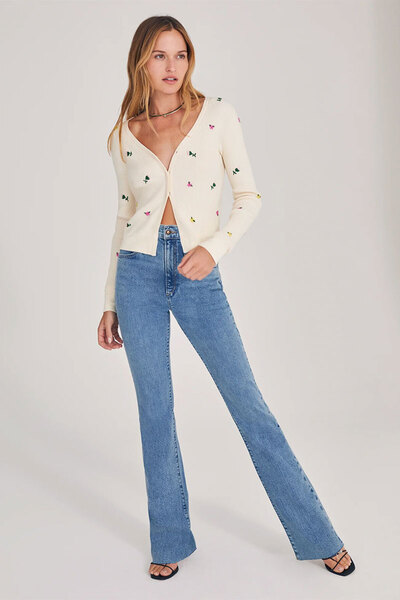 FAVORITE DAUGHTER THE ATHENA - THE FAVORITE DAUGHTER BLOUSE - BEIGE, S
