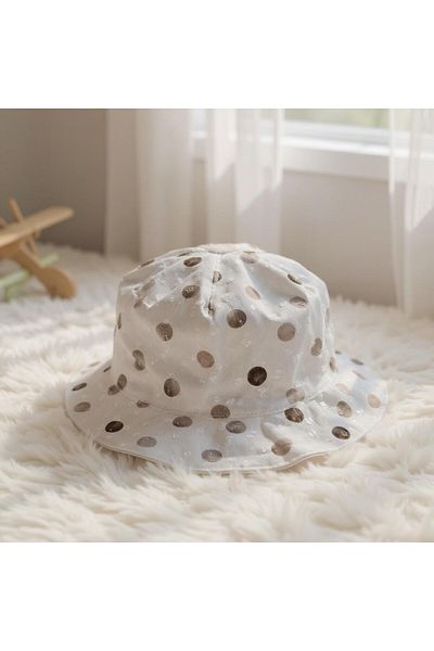 SeaBubbles Polka Dot Baby Girl Hat