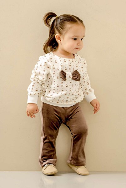 JNF kids Velvet Sweet Sweet Double Baby Girl Set