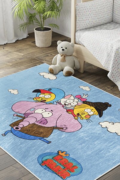 Kaşmir Halı Kaşmir Halı X Kral Şakir Muhteşem Dedektifler Bebek Çocuk Genç Odası Halısı