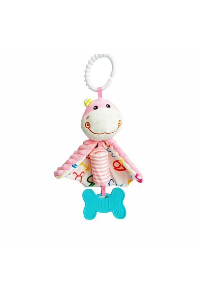 Factory Price - Livia Hanging Animal Crib And Stroller Toy - Hippo
