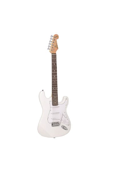 SX ED1WT Electric guitar gig bag, white