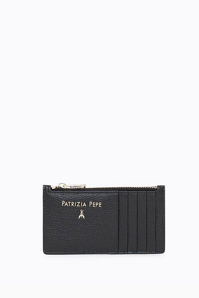 Patrizia Pepe MINI WALLET - PATRIZIA PEPE - ONE SIZE, BLACK