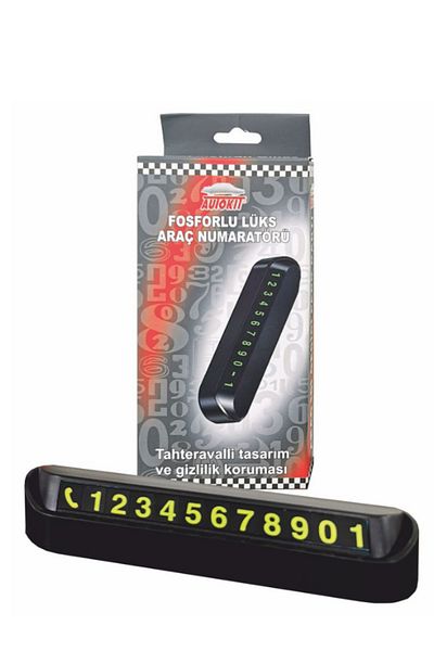 Autokit Phosphorescent Luxury Car Numberer