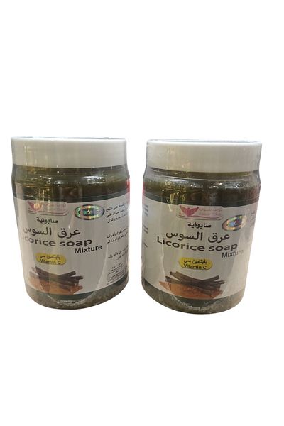 Kuwait Shop Licorice Soap 500ml Kuwait Shop Original 2-Piece Set