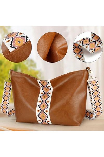 Generic iCozzier Hobo Crossbody Bags for Women Vegan Leather Handbags Purses for Women Tote Purse Shoulder B