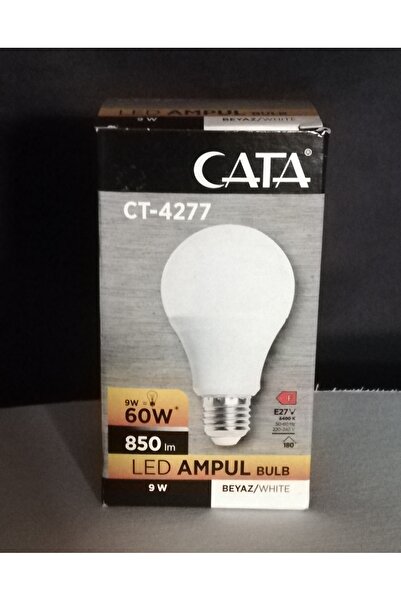 TEKAY AYDINLATMA CATA 9 W Led Ampul Beyaz Işık
