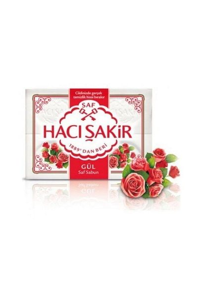 Hacı Şakir Hacısakır 600 Gr Bath Soap Rose