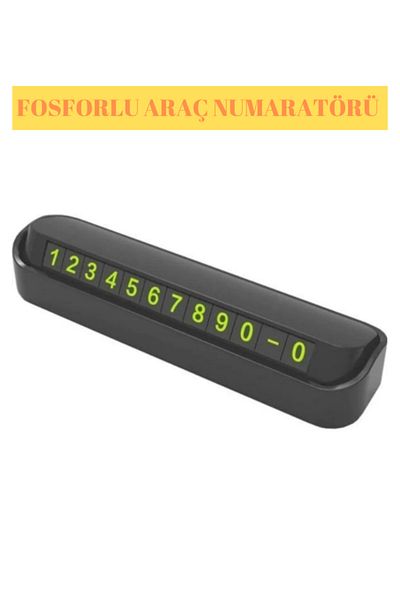 Autokit Phosphorescent Luxury Car Numberer