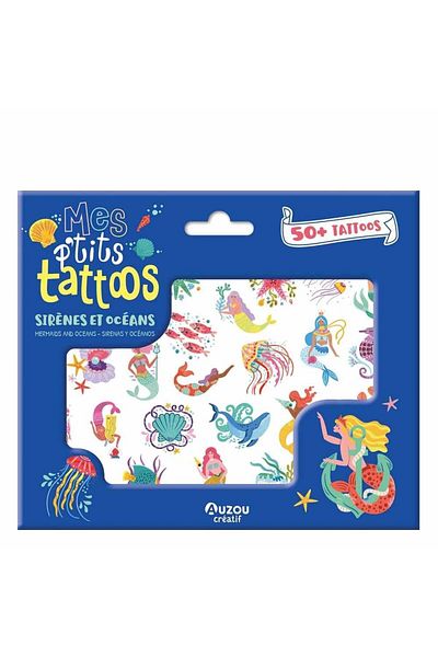 Auzou My Little Tattoos - Mermaid and Ocean