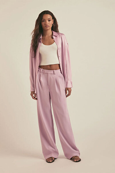 FAVORITE DAUGHTER PANTALONII PREFERAȚI JOS - FIICA PREFERATĂ - 8, ROZ