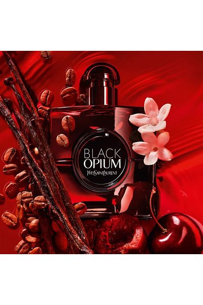 Yves Saint Laurent Yves Saint Laurent Black Opium Over Red, Apa de parfum, 90 ml